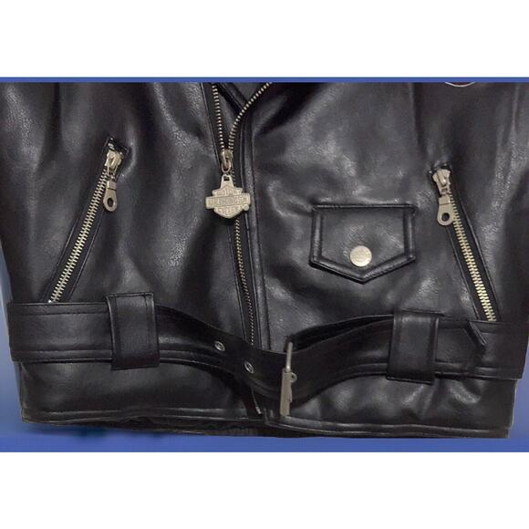 Harley Davidson Jacket Kids Size 6 - Picture 6 of 9